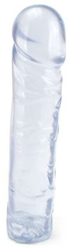 Гелевый фаллоимитатор Doc Johnson Crystal Jellies цвет прозрачный (00308041000000000)