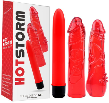 Вибратор и насадки Chisa Novelties Hers Dildo Kit (20763000000000000)