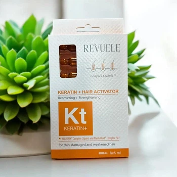 Активатор для волосся Revuele Keratin + Ampoules Hair Restoration Activator