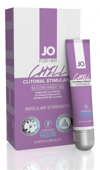 Стимулирующий гель для клитора System JO for Her CHILL Clitoral Stimulant, 10 мл (14442000000000000)