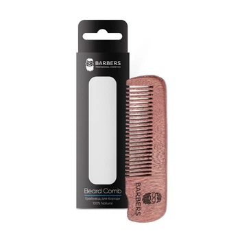 Расческа для бороды и усов Barbers Beard Comb (734954)