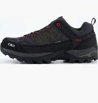 Чоловічі кросівки для трекінгу CMP Rigel Low Trekking Shoes Wp 3Q13247-75US 41 27.3 см Темно - сірі