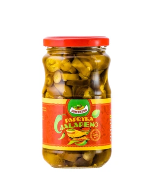 Маринованный перец Халапеньо Sombrero 370 мл