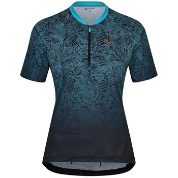 Велоджерси Ziener Nagoya W Black Turquoise L (1012-239103-12-40)