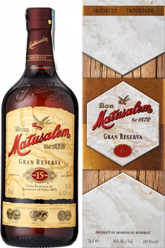 Ром Matusalem Gran Reserva 15YO 0.7 л 40% у подарунковій упаковці (766094010058_766094340056)