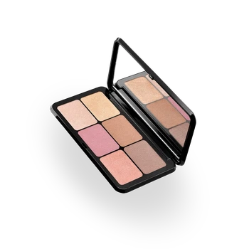 Палітра для контурингу обличчя Irresistible Total Look Kiko Milano, 01 Light-Medium
