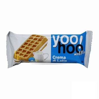 Бельгийские вафли Yoo!hoo с молочной начинкой 50 г (5205422882011)