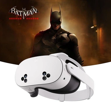 Очки виртуальной реальности Oculus Meta Quest 3S 256GB Batman Arkham Shadow Bundle