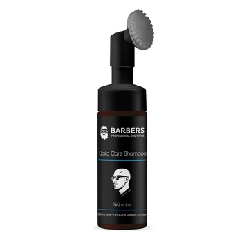 Шампунь-пена для кожи головы Barbers Bald Care Shampoo, для мужчин, 150 мл (289745)