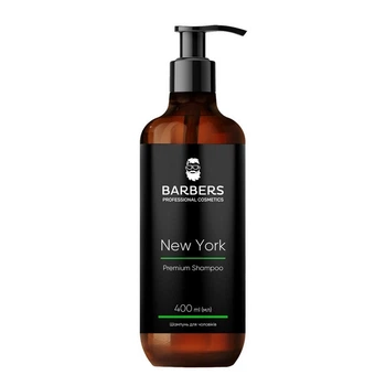Шампунь для мужчин Barbers New York тонизирующий, 400 мл (734930)