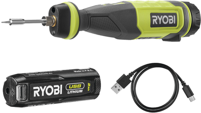 Паяльник акумуляторний RYOBI USB Lithium RSI4-120G (5133006146)