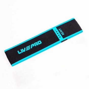 Резинка для фітнесу та спорту із тканини LivePro POWER LOOP 68 x 8 см