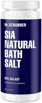 Парфюмированная соль для ванны - Mr.Scrubber Spa Galaxy Sia Natural Bath Salt 600g (1440179-31108561)