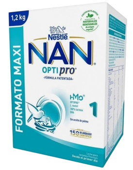 Молочна суха суміш для дітей Nestle Nan Optipro 1 Bottle 1200 г (7613287472243)