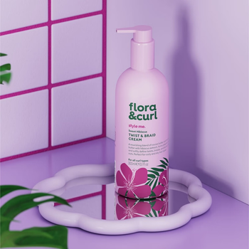 Крем для волосся Flora and Curl Sweet Hibiscus Twist and Braid підкреслюючий завитки 300 мл (5060627510714)