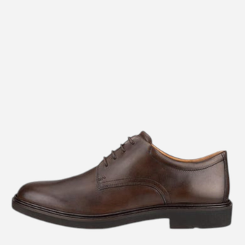 Дербі Buty derby męskie skórzane