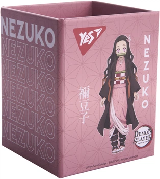 Стакан для письменных принадлежностей Yes Demon Slayer Nezuko Картон 8х8х10 см (708269) (5056574448057)