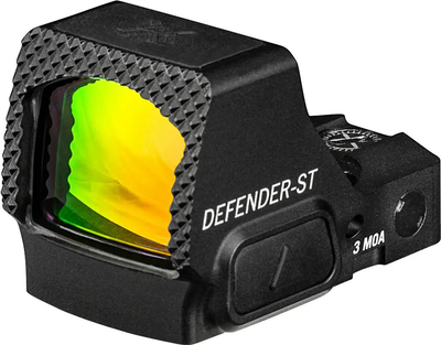 Коліматорний приціл Vortex Defender-ST Micro 3 MOA. Picatinny/DeltaPoint® Pro