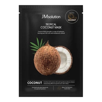 Тканевая маска с экстрактом кокоса - JMsolution Tropical Coconut Mask, 1 шт
