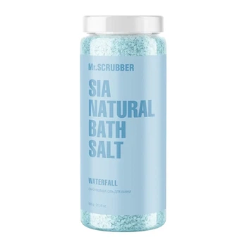 Парфюмерная соль для ванны Sia Natural Bath Salt Waterfall Mr SCRUBBER, 600 г