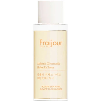Антивіковий тонер із женьшенем і пептидами — Fraijour Alchemic Ginsenoside Herbal Rx Toner, 30 мл