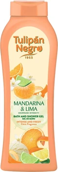 Гель для душа "Мандарин и Лайм" - Tulipan Negro Mandarin & Lime Shower Gel, 650 мл