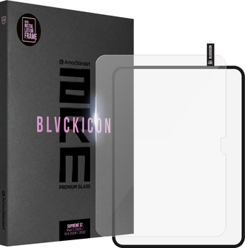 Захисне скло ArmorStandart Supreme Black Icon для Apple iPad 11 2025 (A16)/10.9 2024/2022 (ARM78104)
