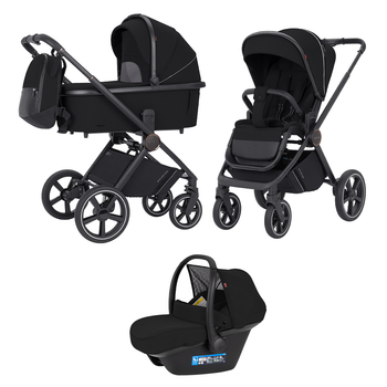 Универсальная коляска CARRELLO Ultimo CRL-6519 (3in1) Sable Black /1/