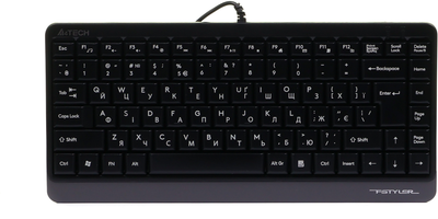 Клавиатура проводная A4Tech FK11 Fstyler Compact Size USB Grey (4711421953313)