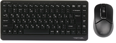 Комплект беспроводной A4Tech Fstyler FG1112 Black (4711421959339)
