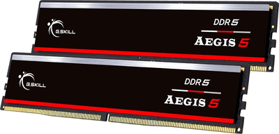 Оперативная память G.Skill DDR5-5600 32768MB PC5-44800 (Kit of 2x16384) Aegis 5 Black (F5-5600J3636C16GX2-IS)