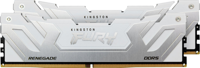 Оперативная память Kingston DDR5-8400 49152MB PC5-67200 (Kit of 2x24576) FURY Renegade Silver/White (KF584CU40RWK2-48)