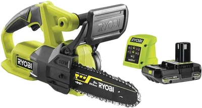 Пила акумуляторна ланцюгова Ryobi ONE+ RY18CS20A-125 18В, 20 см, 2.3 кг (АКБ 1х2.5 А·год і ЗП) (5133005415)
