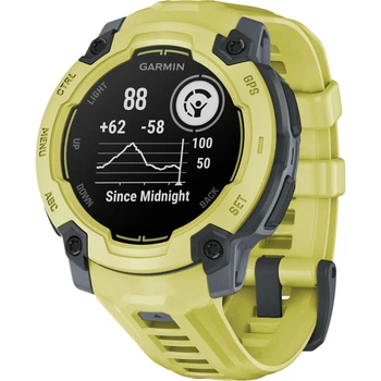 Смарт часы Garmin Instinct E 45mm Electric Lime with Electric Lime Band (010-02933-01)