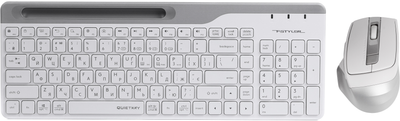 Комплект беспроводной A4Tech FB2535C Wireless/Bluetooth Icy White (4711421971232)