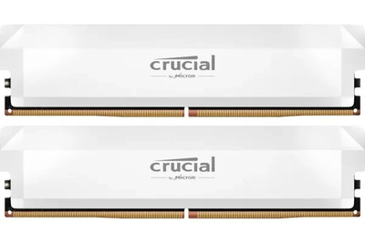 Память для настольных компьютеров Crucial 32 GB (2x16GB) DDR5 6000 MHz Pro Overclocking White (CP2K16G60C36U5W)