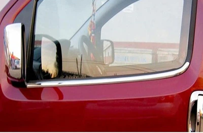 Нержавеющая окантовка стекол OmsaLine для Citroen Nemo (2 шт)