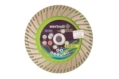 Диск алмазный Wertvoll 125мм Turbo Cut&Polish (DM-3125)