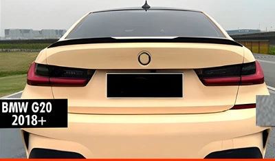 Спойлер M3-Style для BMW 3 G20/G80 2018+, черный глянец