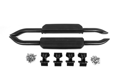 Боковые пороги OEM Black (для короткого, 2 шт) для Land Rover Defender 2019- рр
