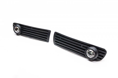 Протитуманки з LED лампою (пара) для Ford Transit 2000-2006, чорні, пластикові