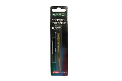 Сверло фрезерное Apro 6.5мм PRO (830649)