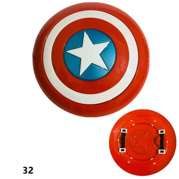 Игрушечный Щит Капитана Америка + свет звук (32см)