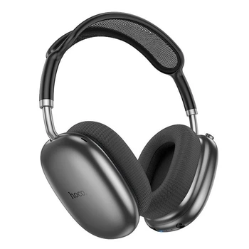 Бездротові Bluetooth наушники HOCO W55 Plus с активным шумоподавлением ANC BT5.4, 65-90h, AUX/TF Grey