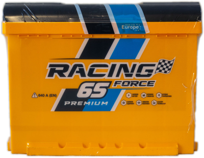 Аккумулятор 65 обратная (+ справа) 640A Force Racing Premium