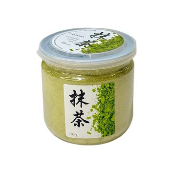 Японський зелений чай пудра Матча зелена (маття), банка 100г OS-MATCHA-G100