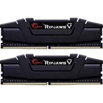 Модуль памяти G.Skill Ripjaws V DDR4 2x16ГБ 3200 МГц Black (F4-3200C16D-32GVK)