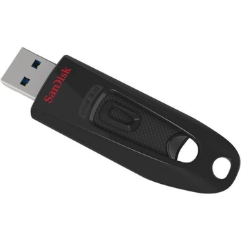Флеш-драйв SanDisk USB 3.0 Ultra 256Gb (130Mb/s) Black