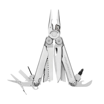 Мультиинструмент Leatherman Wave Plus 18 функций 158.7 мм 73.7 мм 17.8 мм 30.5 мм 420HC чехол Silver (832524)
