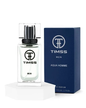 Парфюмированная вода TIMSS для мужчин "AQUA HOMME" аналог Bvlgari Aqva Pour Homme 50 мл